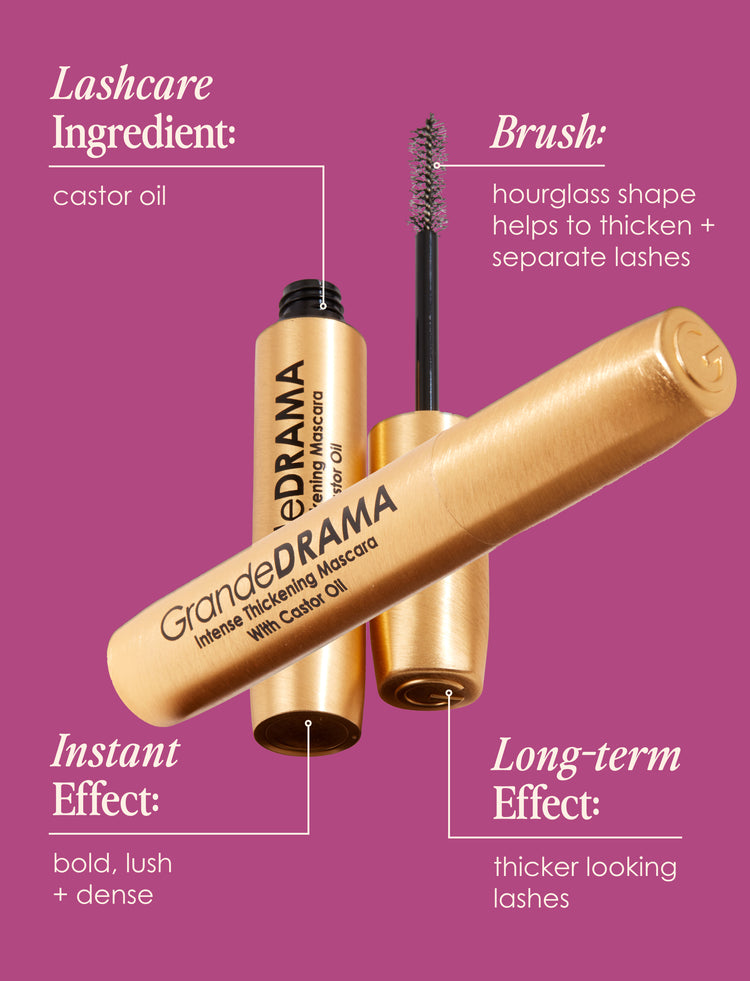 GrandeDRAMA Intense Thickening Mascara with Castor Oil GrandeDRAMA Intense Thickening Mascara with Castor Oil