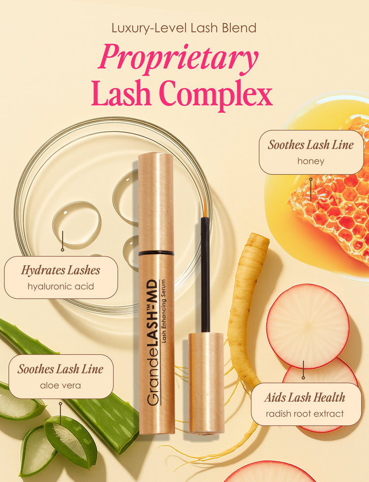 aloe vera for lashes GrandeLASH