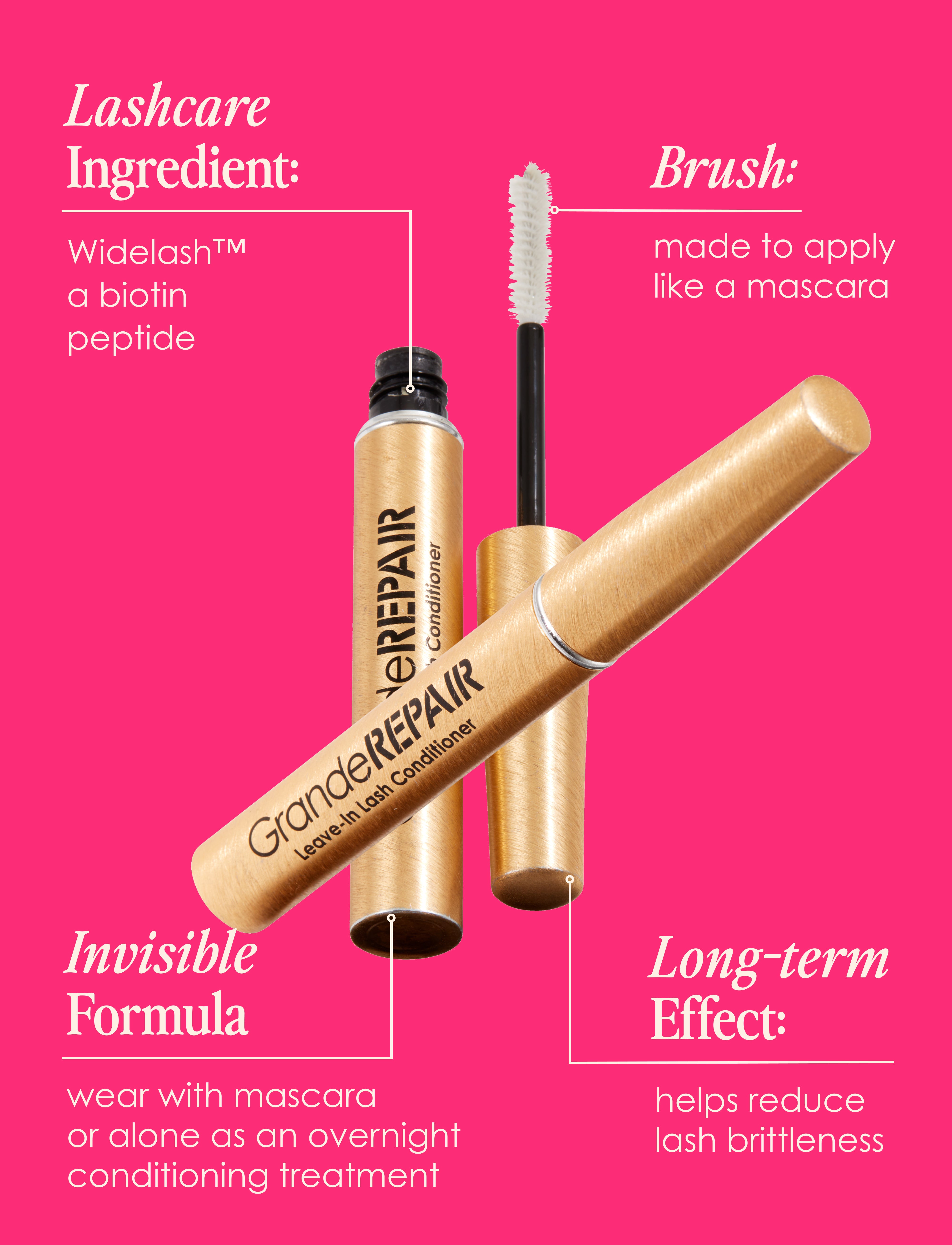 GrandeREPAIR Leave In Lash Conditioner – Grande Cosmetics