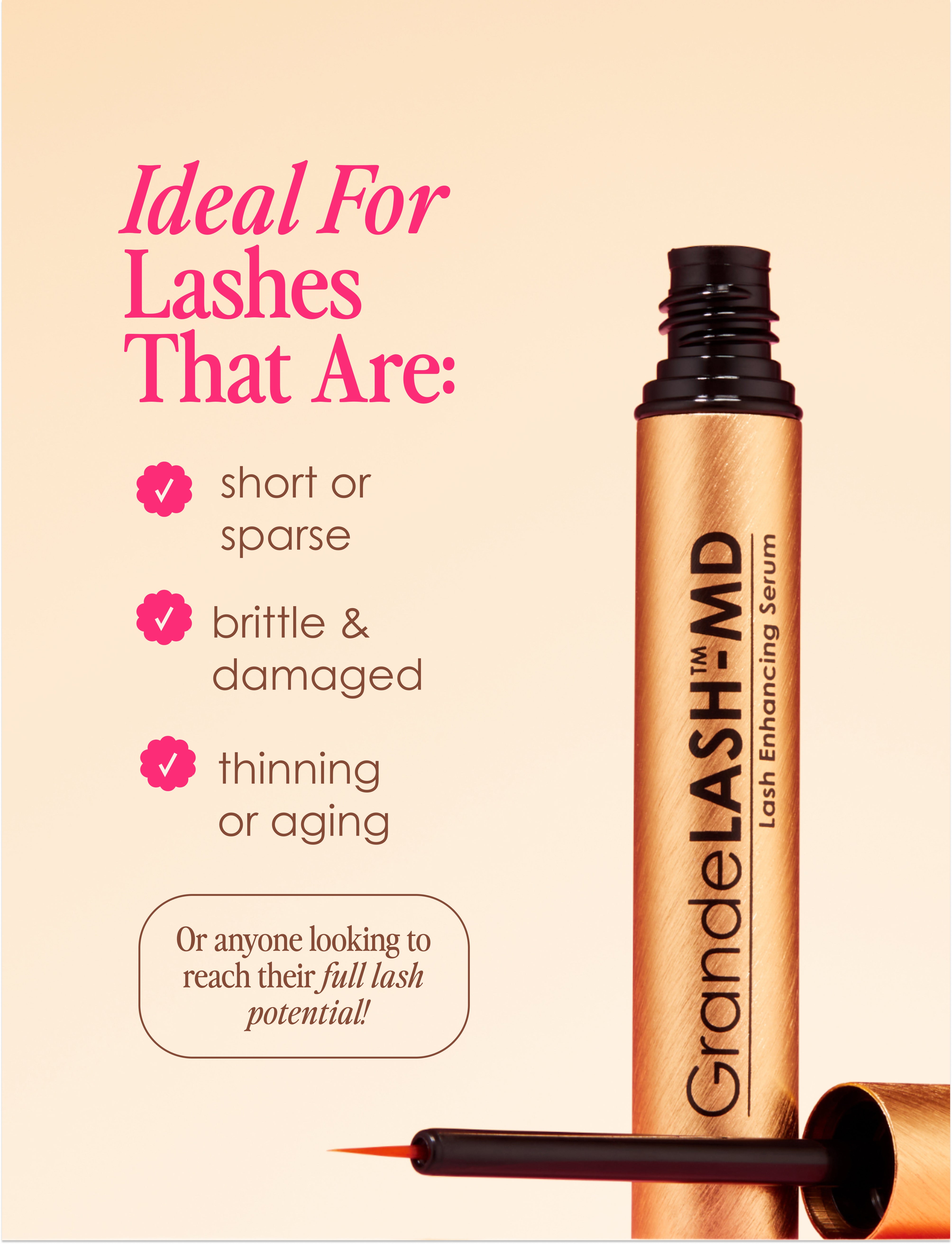 GrandeLASH - MD: Lash-Enhancing Serum – Grande Cosmetics